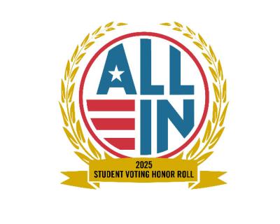 2025 All-In Student Voting Award