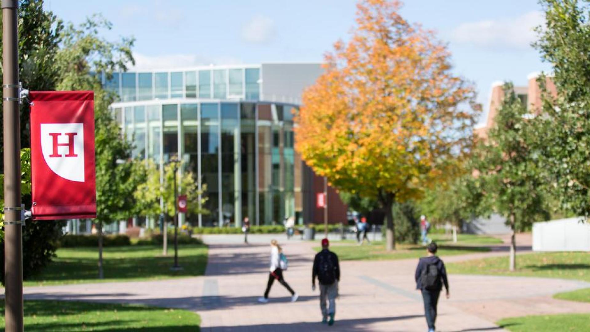 Hamline University a picure view to Anderson Center