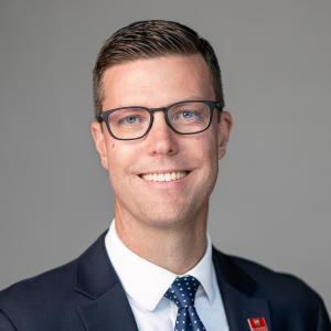 Alex Focke, Assistant Vice President and Athletics Director