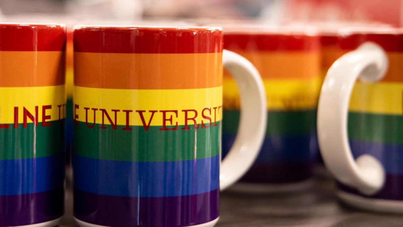 Hamline rainbow cups