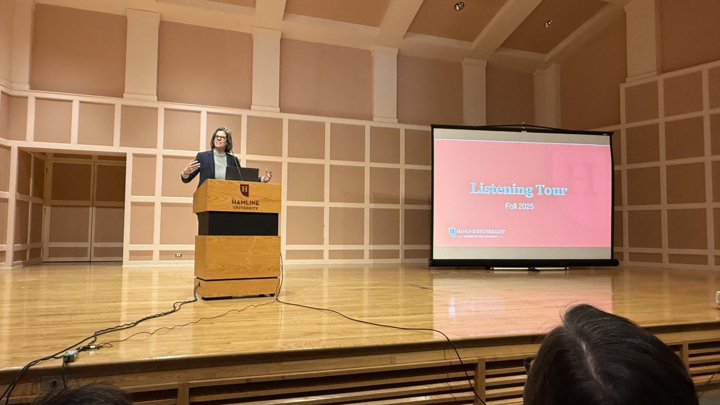 President Hostetter listening tour readout