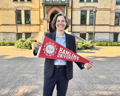 Dr. Maymie Hostetter, President of Hamline University