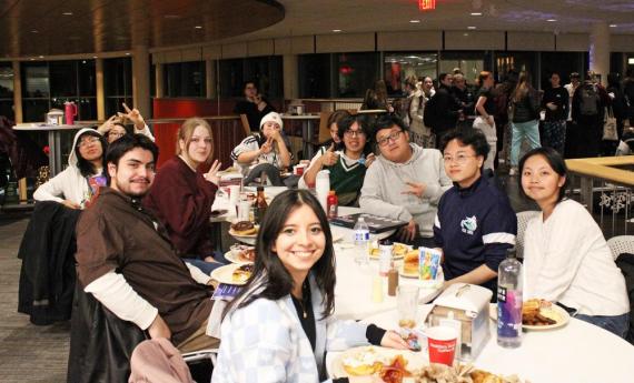 Late-Night Study Breakfast at Hamline