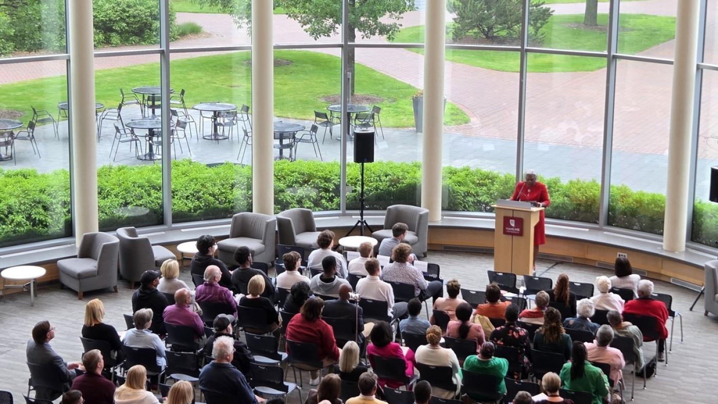Miller Plaza Dedication Ceremony