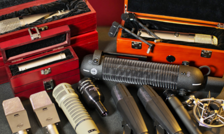 Microphones, Music production certificate program, Hamline University