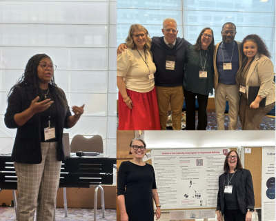 Hamline professors at International Leadership Association Global Conference