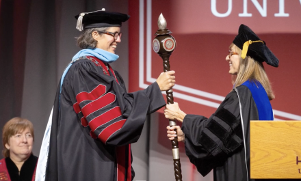 The Inauguration of President Mayme K. Hostetter