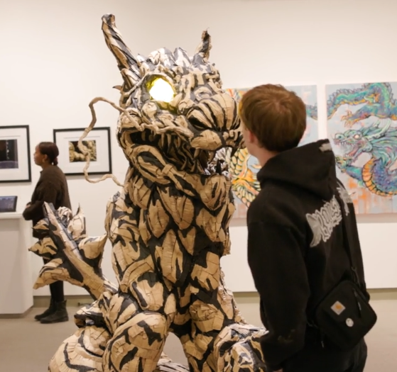 Digital and studio art senior exhibition